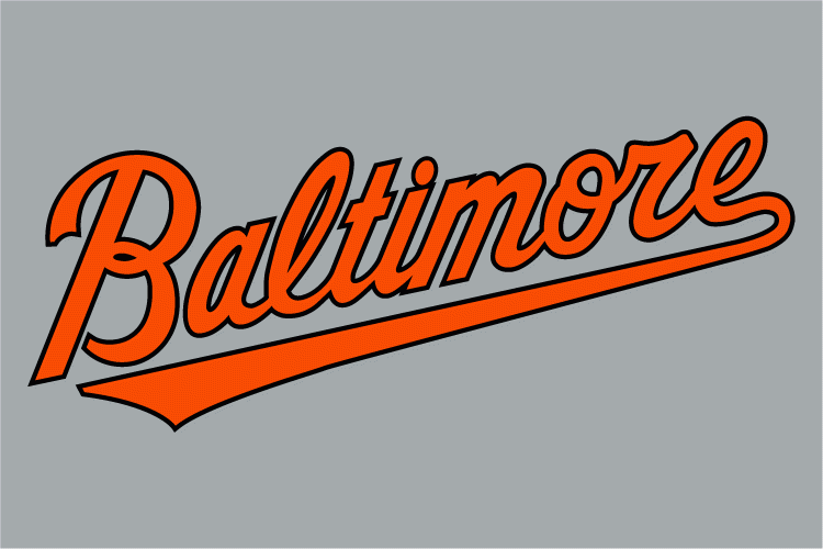 Baltimore Orioles 2012-Pres Jersey Logo iron on heat transfer